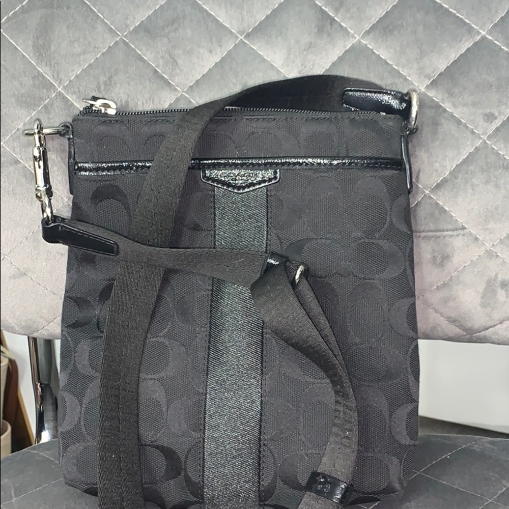 Coach black crossbody!